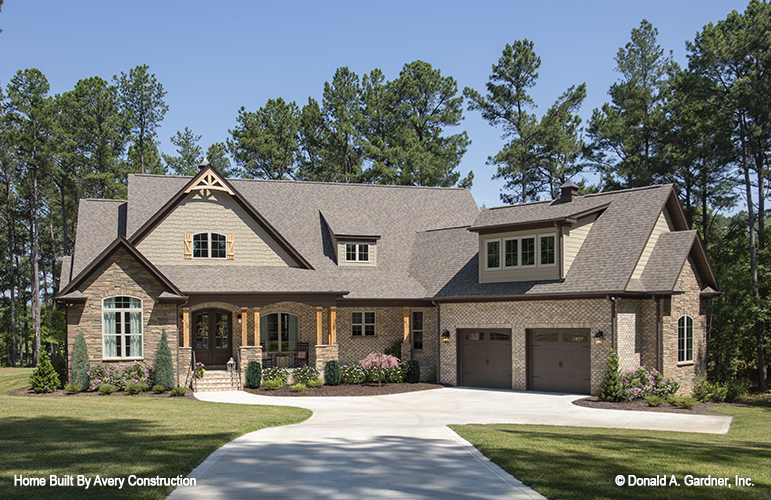Craftsman Style Home Plan The Ambroise - #1373