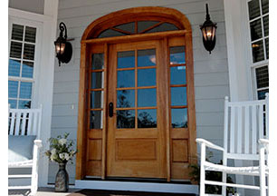 Front Door from House Plan 1188 - The Santee