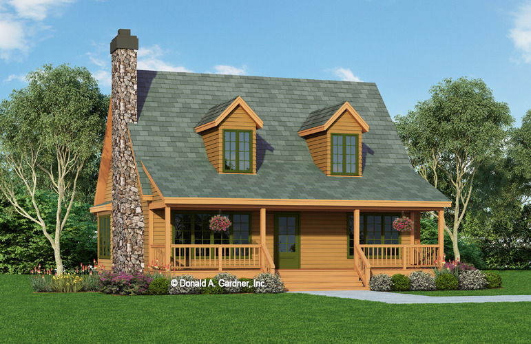 Rustic Cottage House Plans  Small Home  Plans  Don Gardner