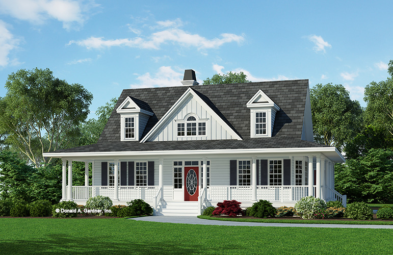 Wrap Around Porch House  Plans  Country Home  Plans 