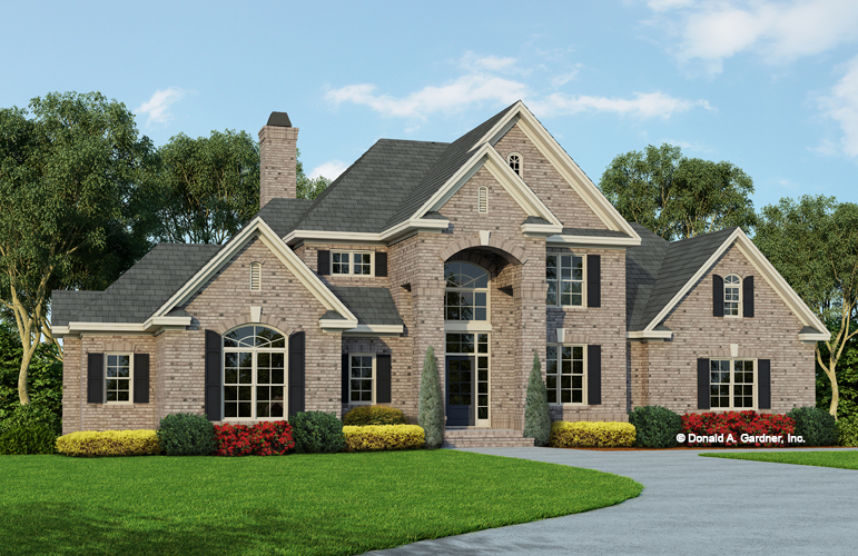  Brick  Home  Plans  Luxury  Two Story House  Plans 