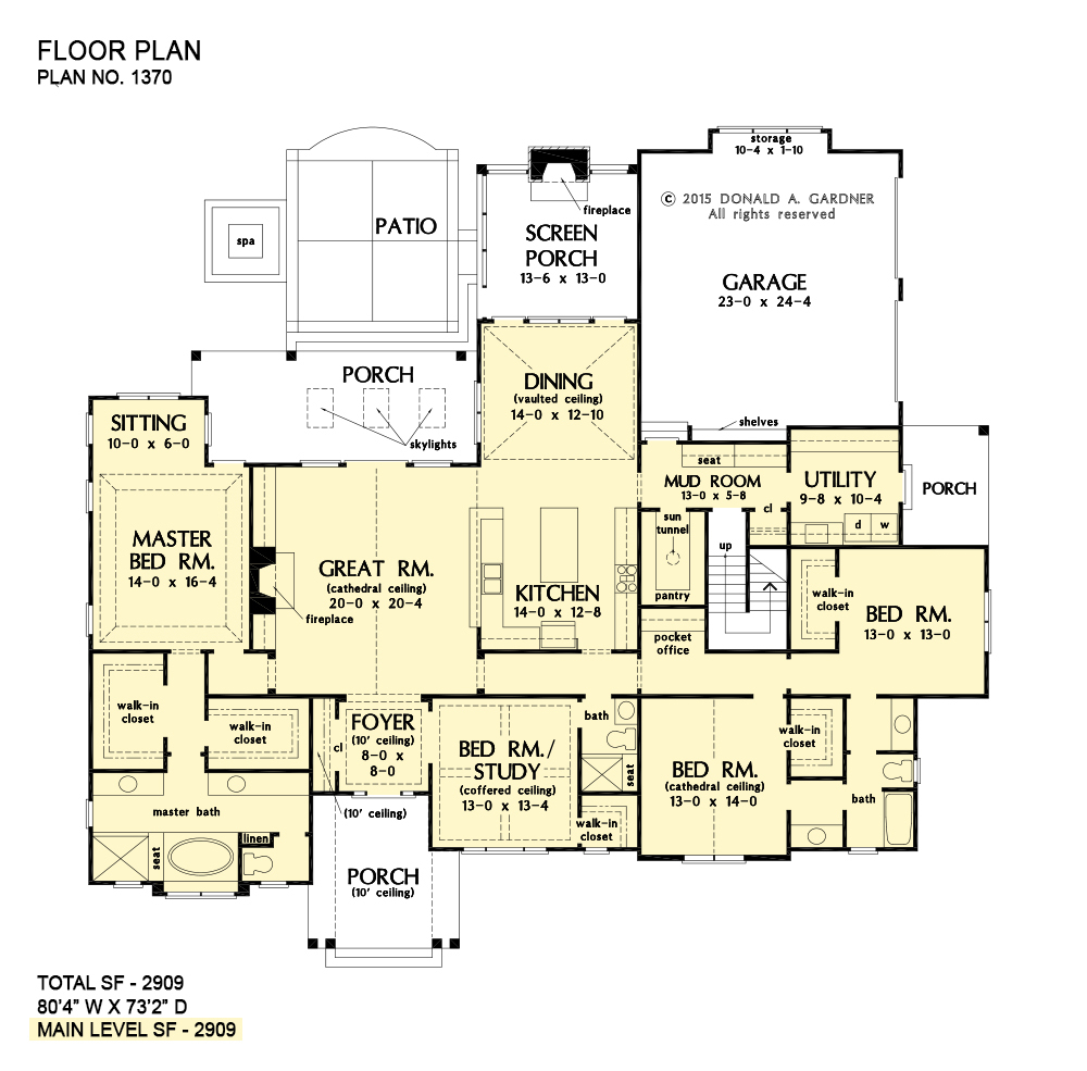 Rear Garage Floor Plans Flooring