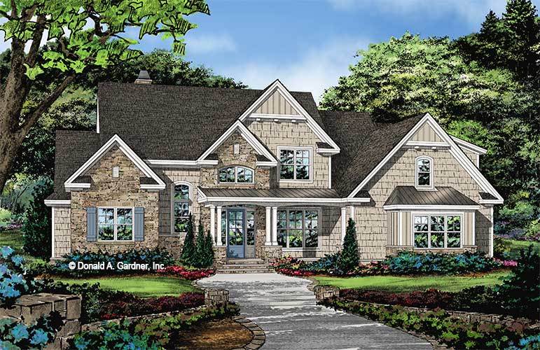 Traditional Home Designs Two Story House Plans