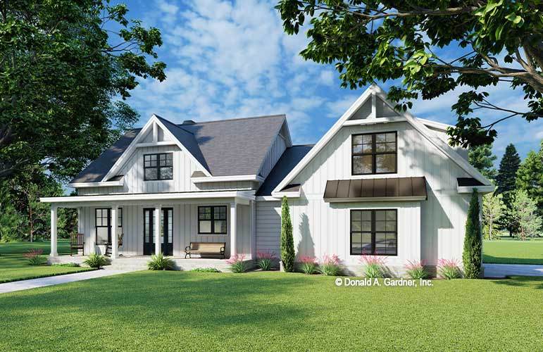 Country House Plans | Simple Modern Farmhouse Home Plans
